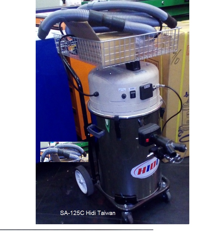 Máy hút bụi chà nhám hút bụi SA125C 2